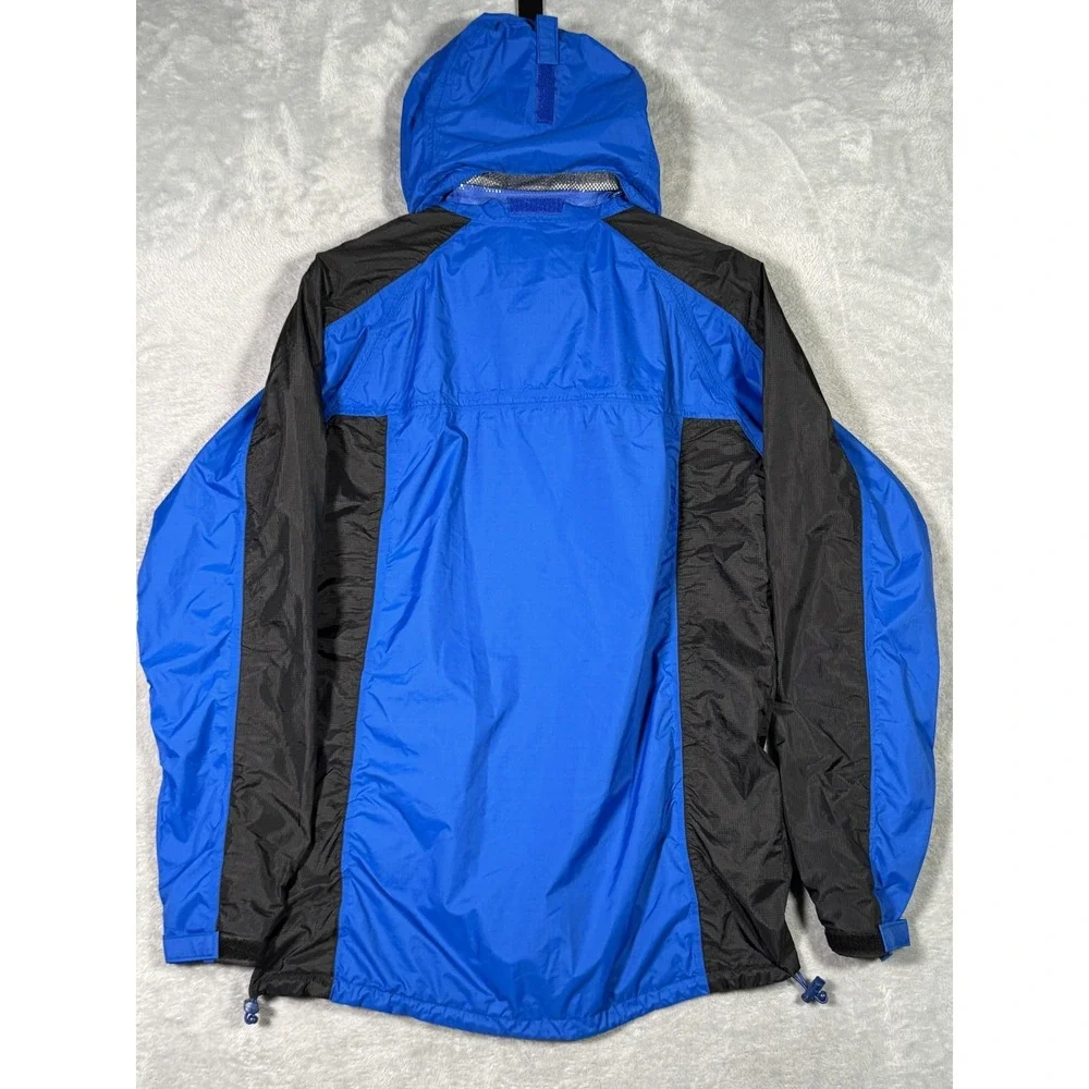 The North Face Jacket Mens XL Blue Summit Series Gore-Tex‎ Hooded Rain Shell
